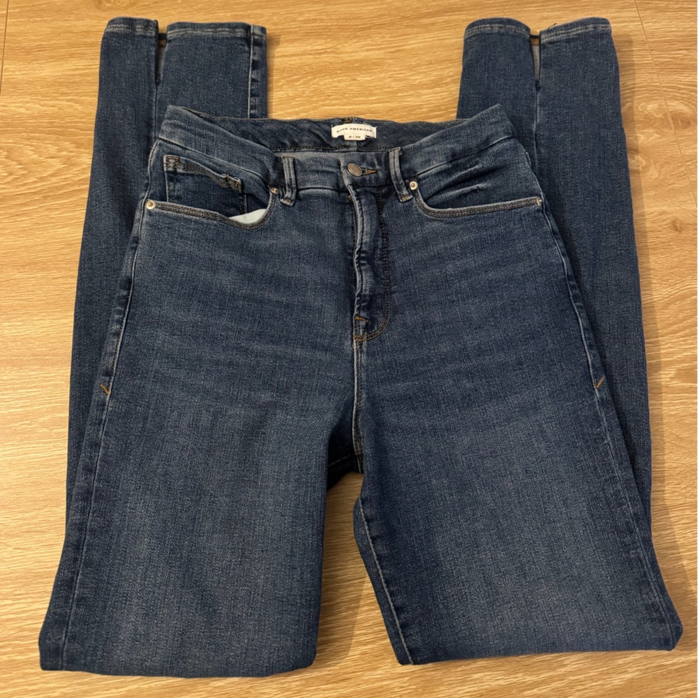 Good American Indigo Denim Jeans